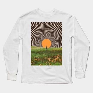 Trippy Sunrise Long Sleeve T-Shirt